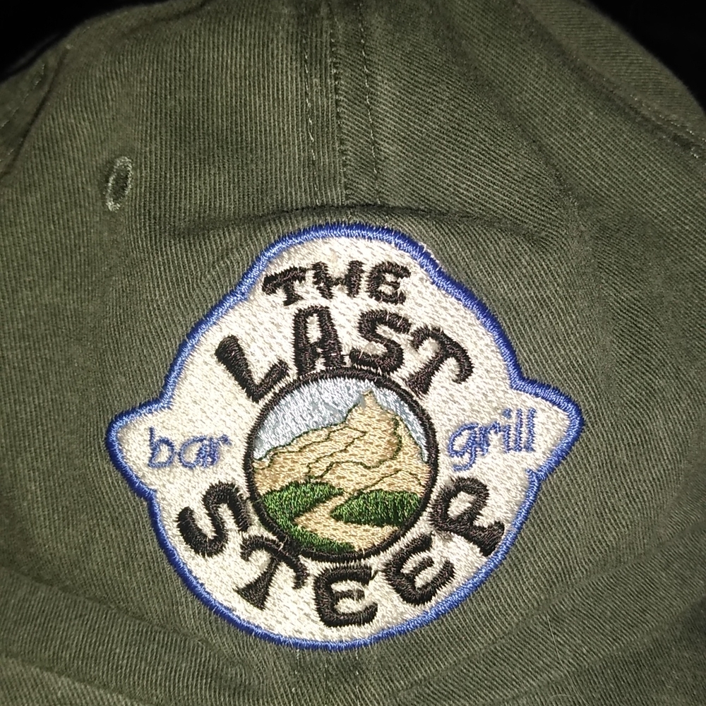 New Falcon head wear hat really nice The Last Steep bar & grill